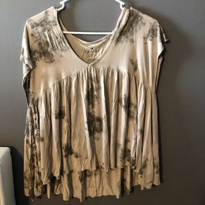 AE soft and sexy tie dye super stretch shirt